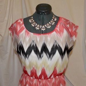 🌼Multicolor AB Studio Dress size 4🌼